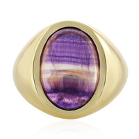 Fluorite Silver Ring