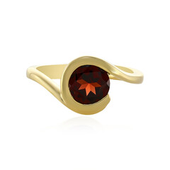 Mozambique Garnet Silver Ring