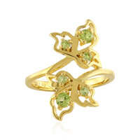 Peridot Silver Ring