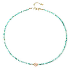 Sunstone Silver Necklace