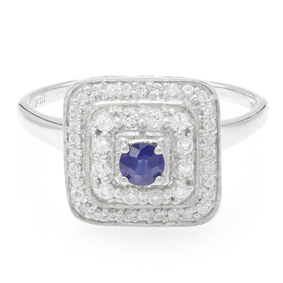 Kanchanaburi Sapphire Silver Ring