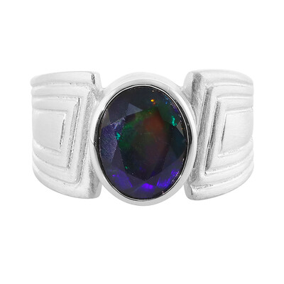 Mezezo Opal Silver Ring (MONOSONO COLLECTION)
