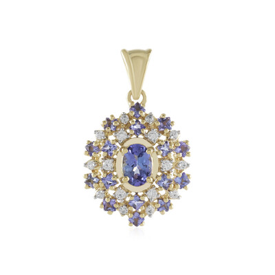 9K Tanzanite Gold Pendant