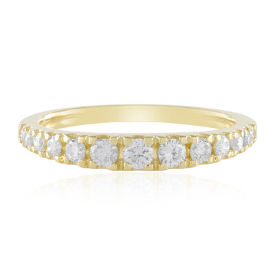 9K I2 (I) Diamond Gold Ring (de Melo)