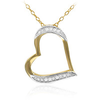 I3 (I) Diamond Silver Necklace