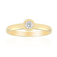 9K SI1 (G) Diamond Gold Ring