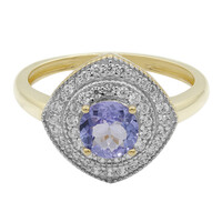 9K Tanzanite Gold Ring