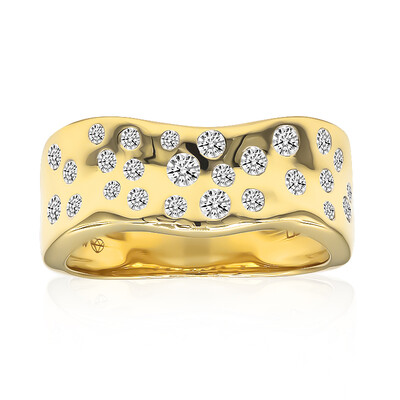 9K SI1 (G) Diamond Gold Ring (Annette)