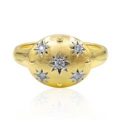 9K SI1 (G) Diamond Gold Ring