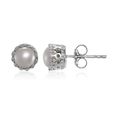 Freshwater pearl Silver Earrings