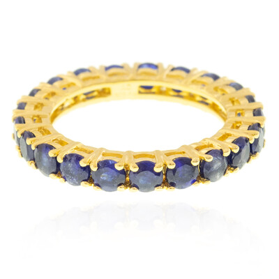 Madagascar Blue Sapphire Silver Ring