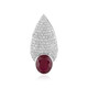 Madagascar Ruby Silver Pendant (de Melo)