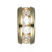 Zircon Silver Pendant (Adela Silber)