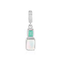 Welo Opal Silver Pendant