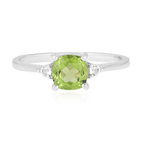 Peridot Silver Ring