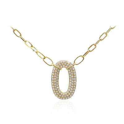 14K I1 (H) Diamond Gold Necklace (CIRARI)