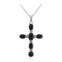 Mezezo Opal Silver Necklace