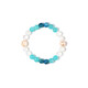 Peach Freshwater Pearl Bracelet (Riya)