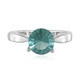 Green Fluorite Silver Ring