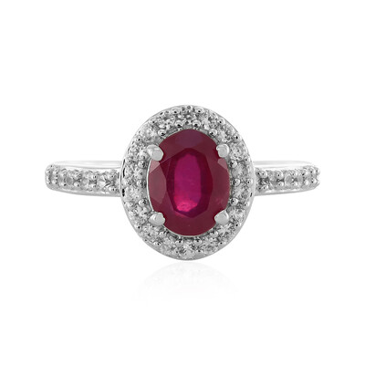 Madagascar Ruby Silver Ring