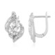 Zircon Silver Earrings