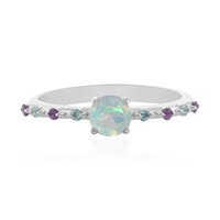 Welo Opal Silver Ring