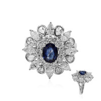 18K Ceylon Sapphire Gold Ring (CIRARI)