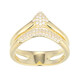Zircon Silver Ring (Adela Silber)