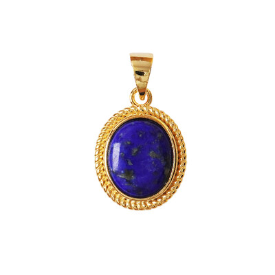 Lapis Lazuli Silver Pendant