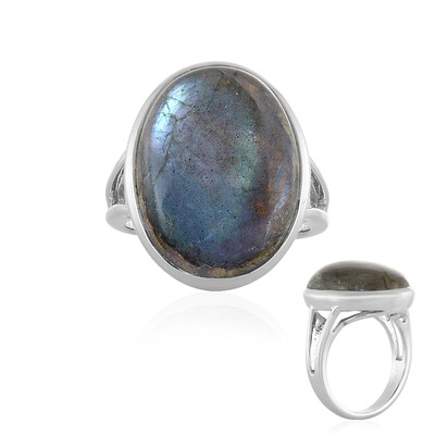 Labradorite Silver Ring