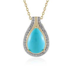 Sleeping Beauty Turquoise Silver Necklace (Faszination Türkis)