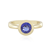 9K AAA Tanzanite Gold Ring (de Melo)