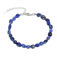 Sodalite Silver Bracelet