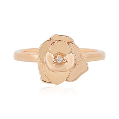 SI2 (H) Diamond Silver Ring