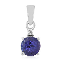 Tanzanite Silver Pendant