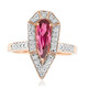 9K Brazilian Pink Tourmaline Gold Ring (TPC)