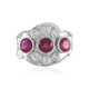 Madagascar Ruby Silver Ring (de Melo)