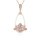 White Onyx Silver Necklace (Gems en Vogue)