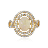 9K Australian Opal Gold Ring (Adela Gold)