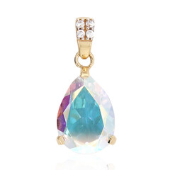 Moonlight Topaz Silver Pendant