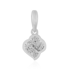 I1 (I) Diamond Silver Pendant