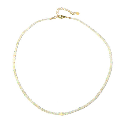 Welo Opal Silver Necklace