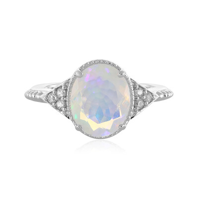 Welo Opal Silver Ring