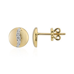 9K SI1 (G) Diamond Gold Earrings