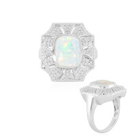 Welo Opal Silver Ring