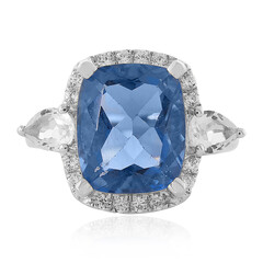 Colour Change Fluorite Silver Ring