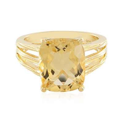 Citrine Silver Ring