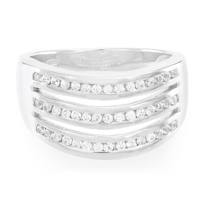 Zircon Silver Ring