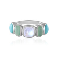 Blue Moonstone Silver Ring (KM by Juwelo)