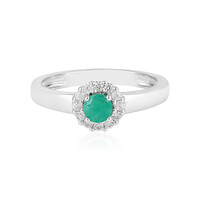 Brazilian Emerald Silver Ring